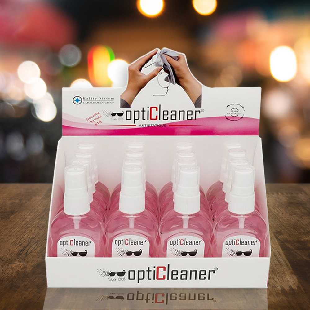 Spray de nettoyage 500 ml Visiooptic pour Lunettes, Ecrans, Smartphone et  tous types d'occulaires