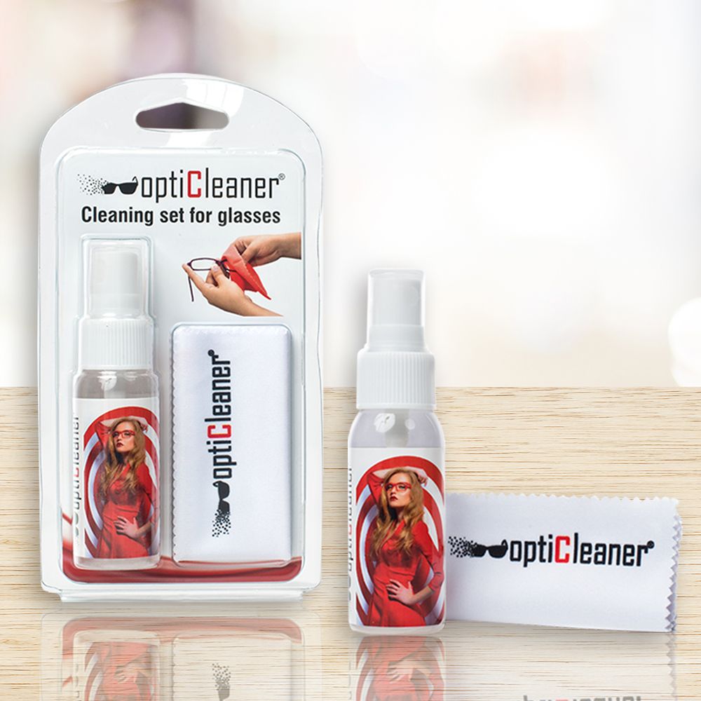Eyeglasses Cleaning Spray Kit 35 ml - opticleaner.com