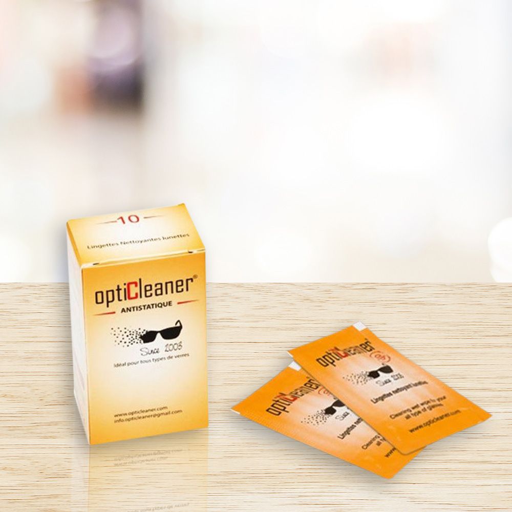Eyeglasses Cleaning Wet Wipes (10 pcs)